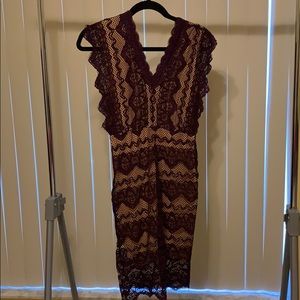 Worn once, skin tight dress